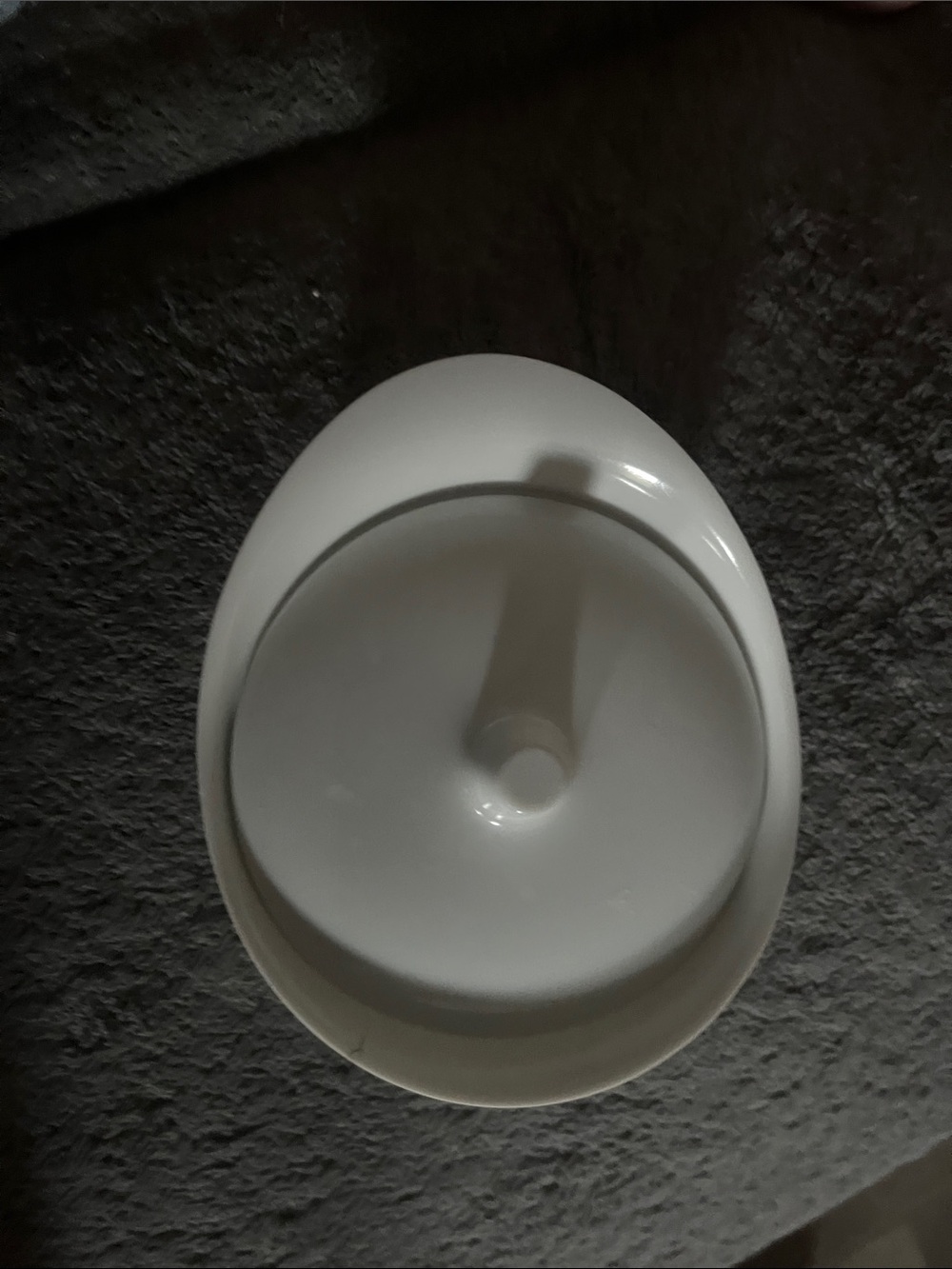 White Plastic Sugar Holder Dish. Texas Ware.